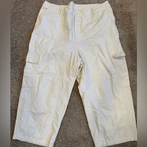 Women’s Universal Thread Barrel Leg Cargo Pants-Size 18